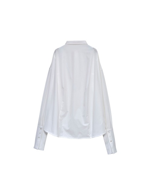 Nora Lily elle(ノラリリーエル)の「【Nora Lily】「elle」Back Balloon Shirts(シャツ/ブラウス・レディース・ホワイト/ブラック/カーキ・FREE)」の17枚目の写真