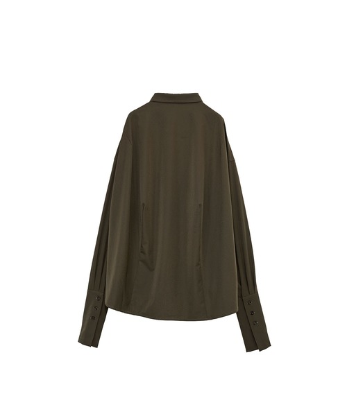Nora Lily elle(ノラリリーエル)の「【Nora Lily】「elle」Back Balloon Shirts(シャツ/ブラウス・レディース・ホワイト/ブラック/カーキ・FREE)」の7枚目の写真