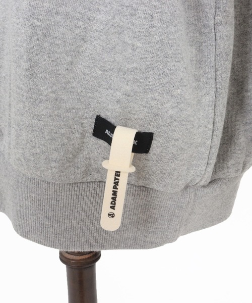 ADAM PATEK（アダムパテック）の「ADAMPATEK/Frankenstein portrait crewneck/フランケンシュタイン肖像画プリントコラボスウェット(AP2524020)（スウェット・レディース・ブラック/杢グレー・1/2）」の18枚目の写真