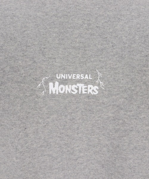 ADAM PATEK（アダムパテック）の「ADAMPATEK/Frankenstein portrait crewneck/フランケンシュタイン肖像画プリントコラボスウェット(AP2524020)（スウェット・レディース・ブラック/杢グレー・1/2）」の22枚目の写真