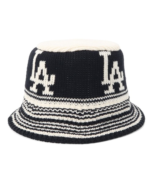 NEW ERA（ニューエラ）の「ニューエラ ニットバケットハット MLB ONSPOTZ別注（ハット・メンズ・ブラック系/ブラック・M/L）」の4枚目の写真