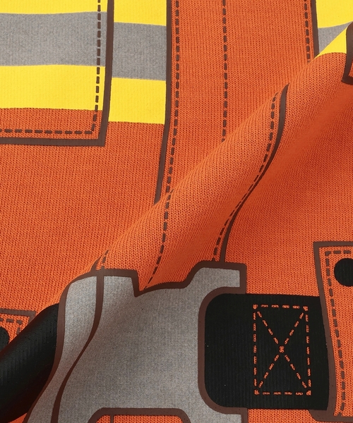 kladskap（クレードスコープ）の「なりきりパーカ（パーカー・キッズ・ネイビー/オレンジ・100cm/110cm/130cm/90cm/120cm）」の8枚目の写真