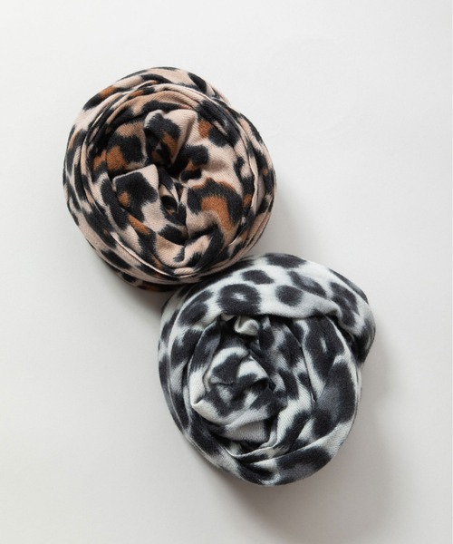 セール】レオパードストール（ストール/ショール）｜Munich（ミュー