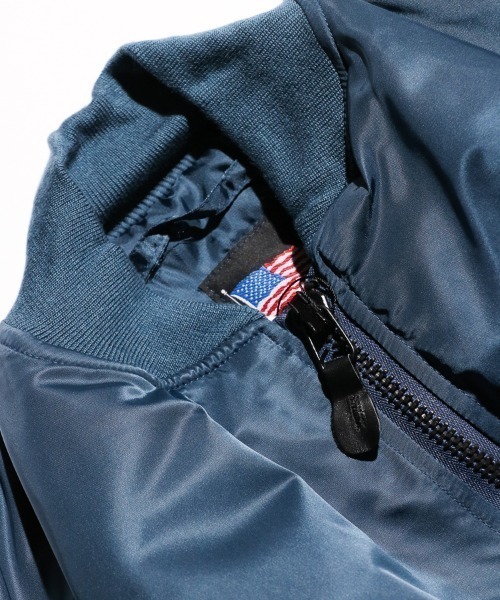 MILITARY(ミリタリー)の「U.S MILITARY/ユーエスミリタリー GREENBRIER 1952 MA-1 US MADE グリーンブライアー1952MA-1(MA-1・メンズ・オリーブ/ネイビー・LARGE)」の18枚目の写真