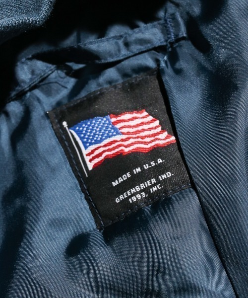 MILITARY(ミリタリー)の「U.S MILITARY/ユーエスミリタリー GREENBRIER 1952 MA-1 US MADE グリーンブライアー1952MA-1(MA-1・メンズ・オリーブ/ネイビー・LARGE)」の16枚目の写真