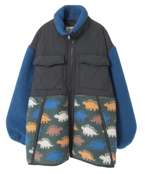 Candy Stripper（キャンディストリッパー）の「SWITCHED BOA ジャケット（ダウンジャケット/コート・レディース・ブラック/エメラルド/アイボリー・FREE）」の15枚目の写真