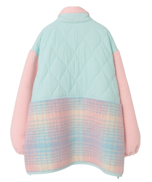 Candy Stripper（キャンディストリッパー）の「SWITCHED BOA ジャケット（ダウンジャケット/コート・レディース・ブラック/エメラルド/アイボリー・FREE）」の16枚目の写真