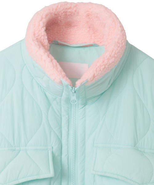 Candy Stripper（キャンディストリッパー）の「SWITCHED BOA ジャケット（ダウンジャケット/コート・レディース・ブラック/エメラルド/アイボリー・FREE）」の17枚目の写真