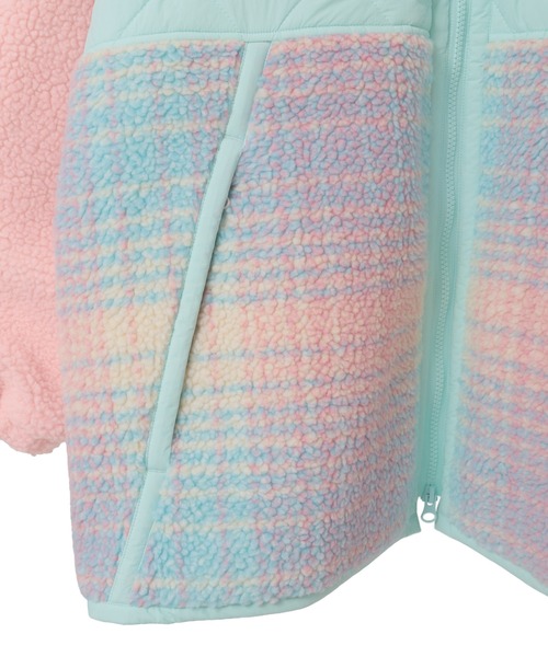 Candy Stripper（キャンディストリッパー）の「SWITCHED BOA ジャケット（ダウンジャケット/コート・レディース・ブラック/エメラルド/アイボリー・FREE）」の22枚目の写真