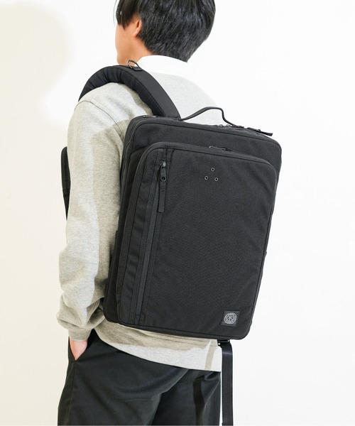 PORTER CLASSIC(ポータークラシック)の「【Porter Classic / ポータークラシック】NEWTON PREMIUM BUSINESS RUCKSACK(バックパック/リュック・メンズ・ブラック・FREE)」の1枚目の写真