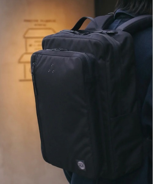 PORTER CLASSIC(ポータークラシック)の「【Porter Classic / ポータークラシック】NEWTON PREMIUM BUSINESS RUCKSACK(バックパック/リュック・メンズ・ブラック・FREE)」の17枚目の写真