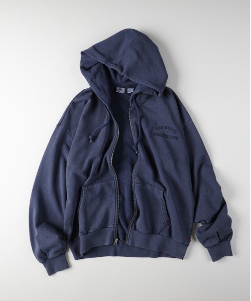 Levi's(リーバイス)の「【Levi's】ジップパーカー (フルジップ/ロゴ/スウェット/カジュアル/レイヤード/デイリー)(パーカー・メンズ・ブルー・M/S)」の2枚目の写真