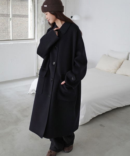 【期間限定値下】ANN DEMEULEMEESTER チェスターコート 黒 XS 期間限定値下】ANN DEMEULEMEESTER チェスターコート 黒 XS メンズ