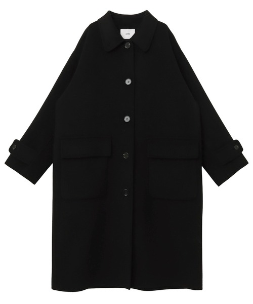 セール】リバーステンカラーロングコート（ステンカラーコート）｜ANME