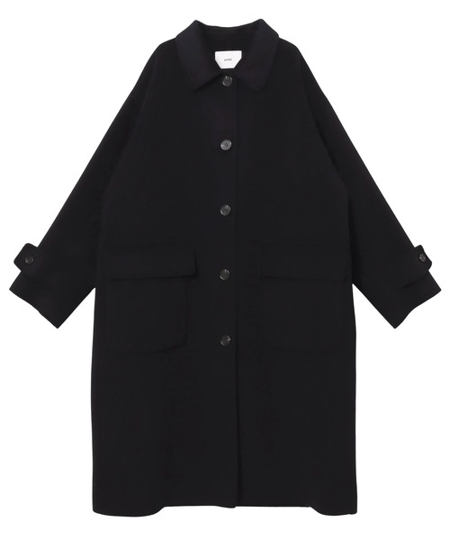 セール】リバーステンカラーロングコート（ステンカラーコート）｜ANME