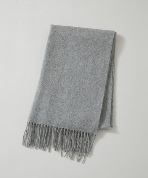 NANO universe（ナノユニバース）の「カシミヤストール（ストール/ショール・レディース・オフホワイト/ライトグレー/モカ・F）」の6枚目の写真