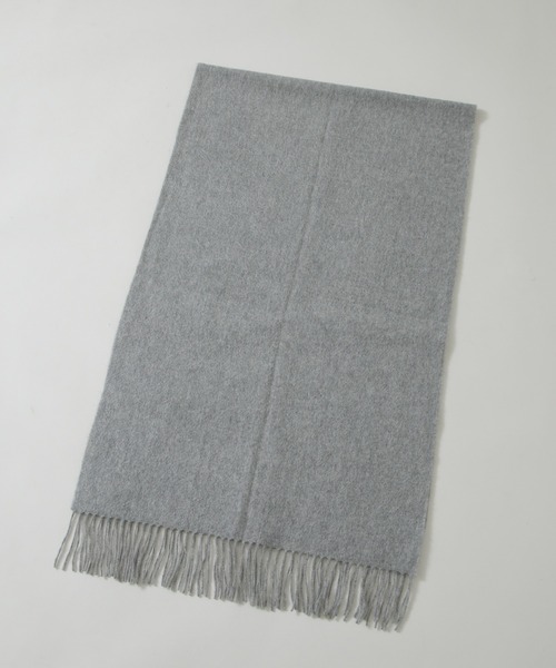 NANO universe（ナノユニバース）の「カシミヤストール（ストール/ショール・レディース・オフホワイト/ライトグレー/モカ・F）」の7枚目の写真