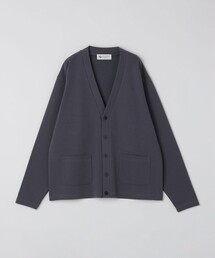 City Ambient Products: Wフェイス カノコ Vネック カーディガン