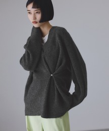 ADAM ET ROPE' | LINEAPIU ヤクMIX Vネックプルオーバー(ニット/セーター)