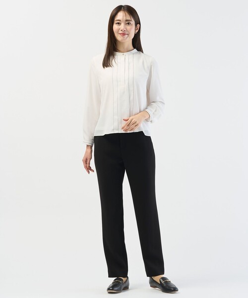 J.PRESS(ジェイプレス)の「シュノワデシン カットソー(Tシャツ/カットソー・レディース・ホワイト系・MEDIUM/LARGE)」の4枚目の写真