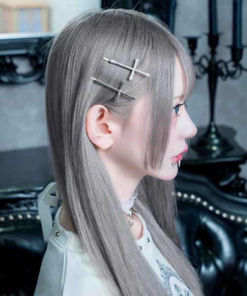 クロスシルバーピン（ヘアピン）｜mine by LAFARY（マインバイラ