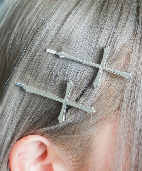 ヘアピン クロスシルバーピン（ヘアピン）｜mine by LAFARY（マインバイラ