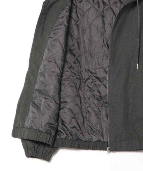 CORISCO(コリスコ)の「ダック薄中綿フードブルゾン(M1)(ブルゾン・メンズ・キャメル/ブラック/カーキ・LARGE/MEDIUM/X-LARGE)」の10枚目の写真