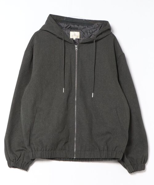 CORISCO(コリスコ)の「ダック薄中綿フードブルゾン(M1)(ブルゾン・メンズ・キャメル/ブラック/カーキ・LARGE/MEDIUM/X-LARGE)」の8枚目の写真
