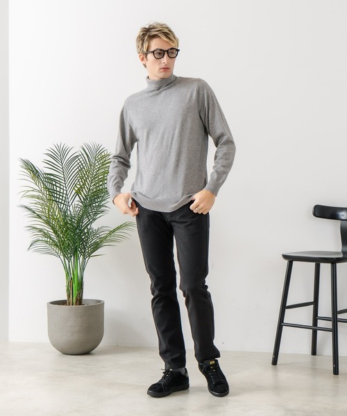 Levi's(リーバイス)の「【LEVI'S/リーバイス】502 軽量保温 WARM カラーパンツ(チノパンツ・メンズ・ブラック/ワイン/カーキ・34inch/30inch/28inch/31inch/33inch/36inch/29inch/32inch)」の6枚目の写真