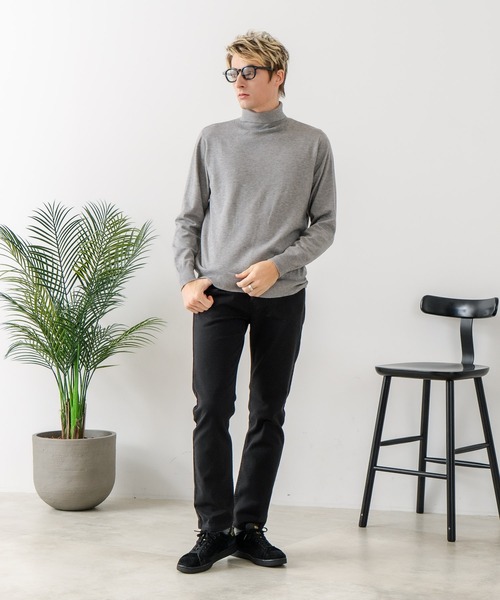 Levi's(リーバイス)の「【LEVI'S/リーバイス】502 軽量保温 WARM カラーパンツ(チノパンツ・メンズ・ブラック/ワイン/カーキ・34inch/30inch/28inch/31inch/33inch/36inch/29inch/32inch)」の7枚目の写真