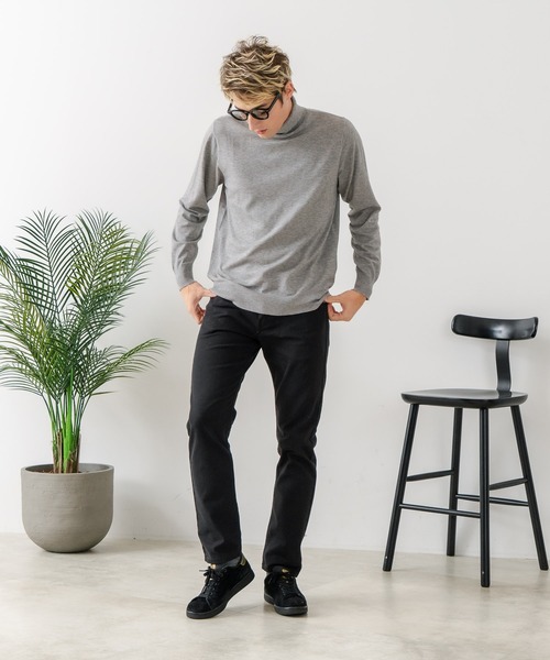 Levi's(リーバイス)の「【LEVI'S/リーバイス】502 軽量保温 WARM カラーパンツ(チノパンツ・メンズ・ブラック/ワイン/カーキ・34inch/30inch/28inch/31inch/33inch/36inch/29inch/32inch)」の8枚目の写真