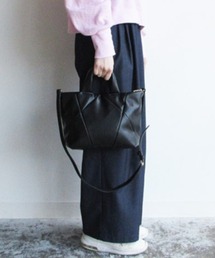 CACHELLIE（カシェリエ）の「PU BONDING 2WAY TOTE（ショルダーバッグ）」