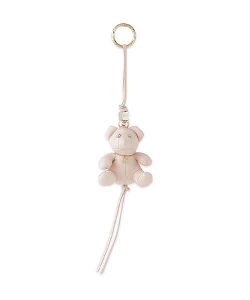 FRAY I.D(フレイアイディー)の「ベアチャーム(キーケース/キーアクセサリー・レディース・ライトブルー/ピンク/キャメル・F)」の3枚目の写真