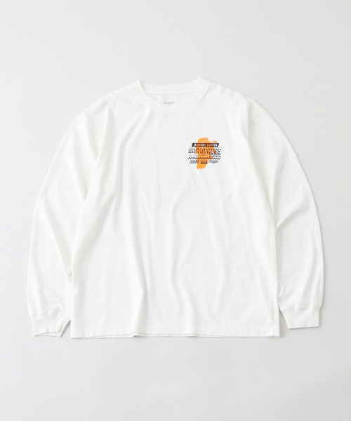 JOURNAL STANDARD(ジャーナルスタンダード)の「PALETTE Jawbone LS Tee(Tシャツ/カットソー・メンズ・ホワイト・MEDIUM/LARGE)」の1枚目の写真
