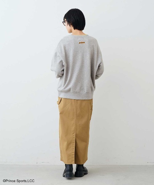 THREE FIFTY STANDARD(スリーフィフティースタンダード)の「【Prince】THREE FIFTY STANDARD別注 クルーネックのスウェットトップス(スウェット・レディース・杢グレー/チャコールグレー・M/L/LL/3L)」の9枚目の写真