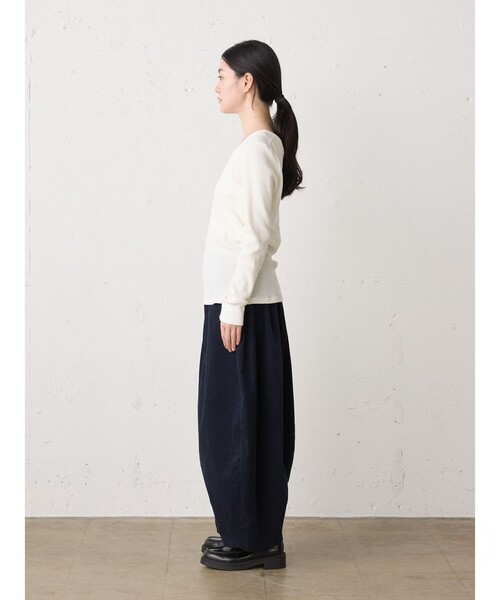 MidiUmi(ミディウミ)の「MidiUmi コーデュロイコクーンパンツ(その他パンツ・レディース・ネイビー/ベージュ系その他/ブラウン/ブラック・FREE)」の11枚目の写真