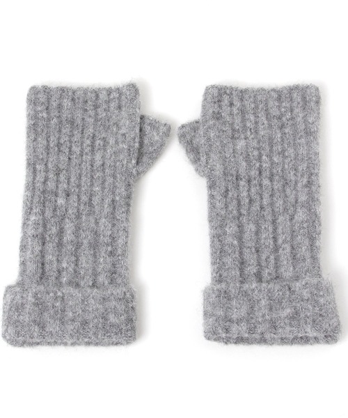 LAKOLE（ラコレ）の「リブ切替アームウォーマー / 598956（アームカバー・レディース・ベージュ/ブルー/グレー・FREE）」の6枚目の写真