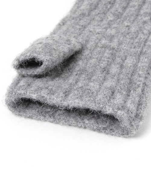 LAKOLE（ラコレ）の「リブ切替アームウォーマー / 598956（アームカバー・レディース・ベージュ/ブルー/グレー・FREE）」の8枚目の写真