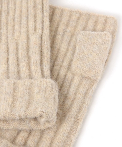 LAKOLE（ラコレ）の「リブ切替アームウォーマー / 598956（アームカバー・レディース・ベージュ/ブルー/グレー・FREE）」の10枚目の写真