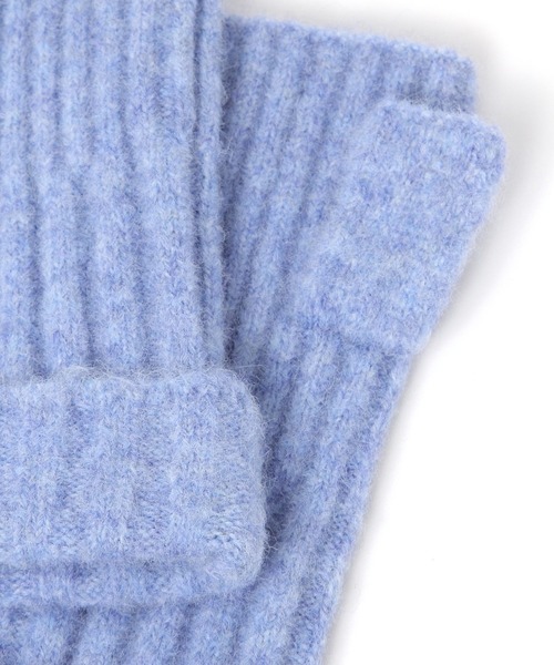 LAKOLE（ラコレ）の「リブ切替アームウォーマー / 598956（アームカバー・レディース・ベージュ/ブルー/グレー・FREE）」の11枚目の写真