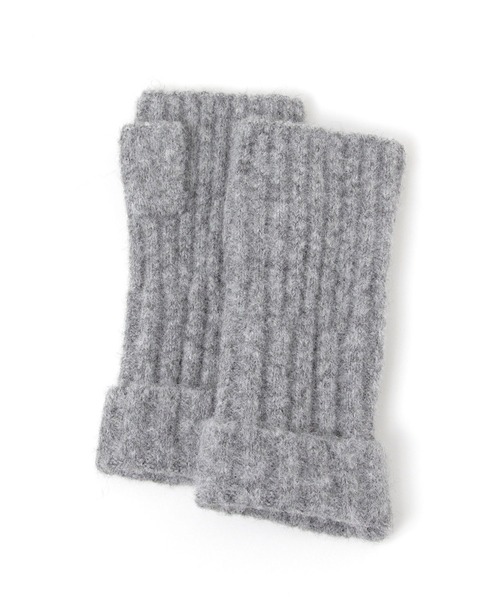 LAKOLE（ラコレ）の「リブ切替アームウォーマー / 598956（アームカバー・レディース・ベージュ/ブルー/グレー・FREE）」の15枚目の写真