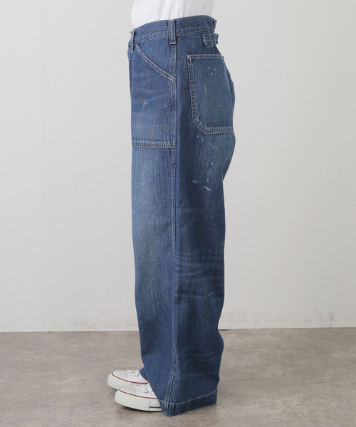 JOURNAL STANDARD LUXE(ジャーナルスタンダード ラックス)の「10OZワークパンツ(デニムパンツ・レディース・ネイビー・SMALL/MEDIUM/LARGE)」の12枚目の写真