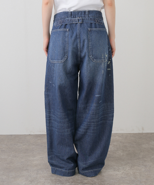JOURNAL STANDARD LUXE(ジャーナルスタンダード ラックス)の「10OZワークパンツ(デニムパンツ・レディース・ネイビー・SMALL/MEDIUM/LARGE)」の13枚目の写真