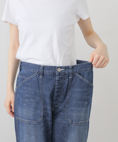 JOURNAL STANDARD LUXE(ジャーナルスタンダード ラックス)の「10OZワークパンツ(デニムパンツ・レディース・ネイビー・SMALL/MEDIUM/LARGE)」の18枚目の写真
