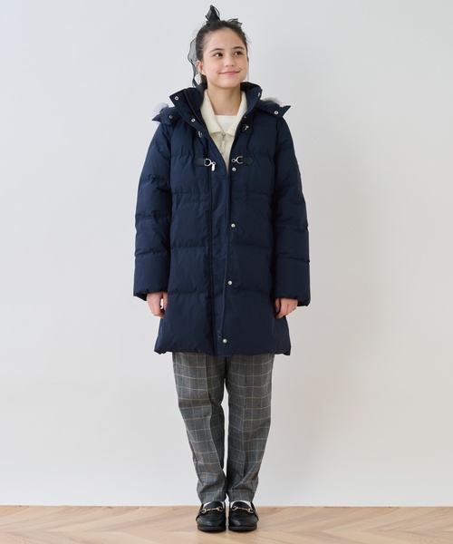 ポンポネット コート 最も安い 150センチ ダウン 上着 ポンポネット