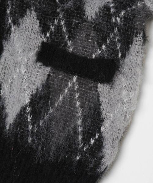 SENSE OF PLACE by URBAN RESEARCH（センスオブプレイスバイアーバンリサーチ）の「アーガイルVネックカーディガン（ニット/セーター・メンズ・ブルー/ブラック/ブラウン/ネイビー・MEDIUM/LARGE）」の18枚目の写真