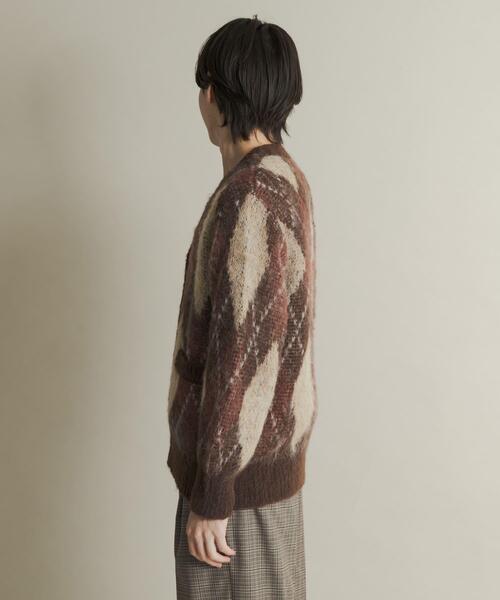 SENSE OF PLACE by URBAN RESEARCH（センスオブプレイスバイアーバンリサーチ）の「アーガイルVネックカーディガン（ニット/セーター・メンズ・ブルー/ブラック/ブラウン/ネイビー・MEDIUM/LARGE）」の18枚目の写真