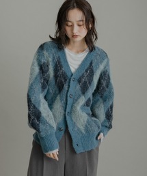 SENSE OF PLACE by URBAN RESEARCH | アーガイルVネックカーディガン(ニット/セーター)