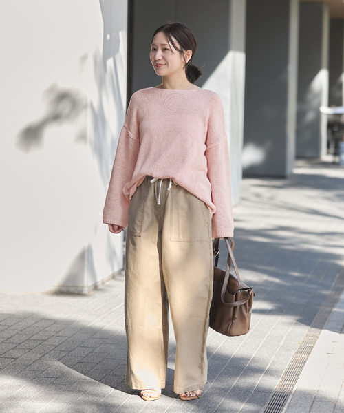 JOURNAL STANDARD(ジャーナルスタンダード)の「《WEB限定追加3》EASY Utility パンツ(その他パンツ・レディース・カーキ/ベージュ・38/36)」の3枚目の写真