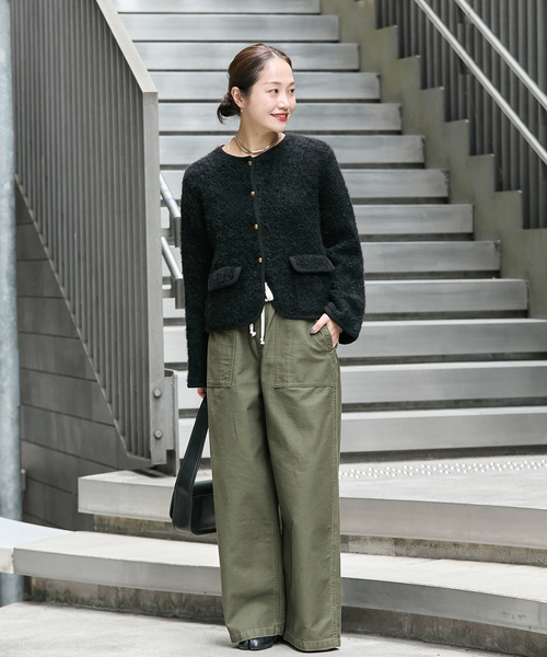JOURNAL STANDARD(ジャーナルスタンダード)の「《WEB限定追加3》EASY Utility パンツ(その他パンツ・レディース・カーキ/ベージュ・38/36)」の8枚目の写真
